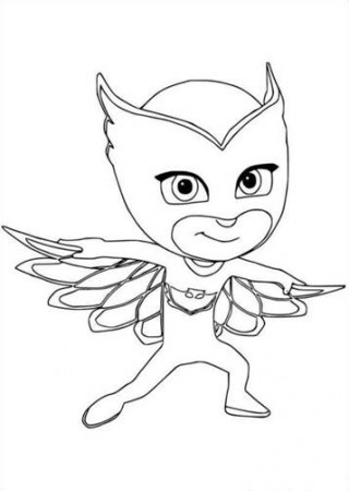 33 Pj Masks Owlette Coloring Pages