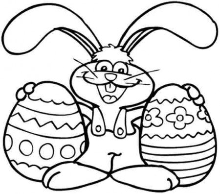 30 Bunny Coloring Pages For Kids - Free Printable Coloring Pages