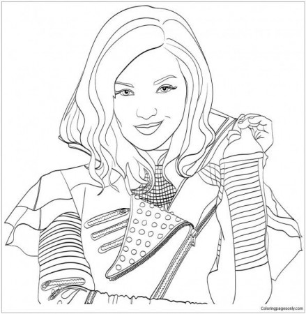 Dove Cameron Coloring Pages | Imprimir desenhos para pintar, Desenhos para  colorir, Descendentes para colorir