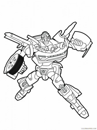 Tobot Coloring Pages TV Film Tobot 6 ...coloring4free.com