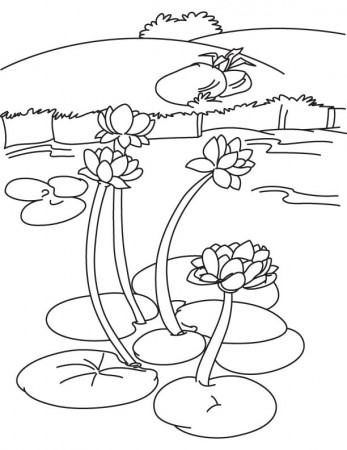 Lake #166094 (Nature) – Printable coloring pages