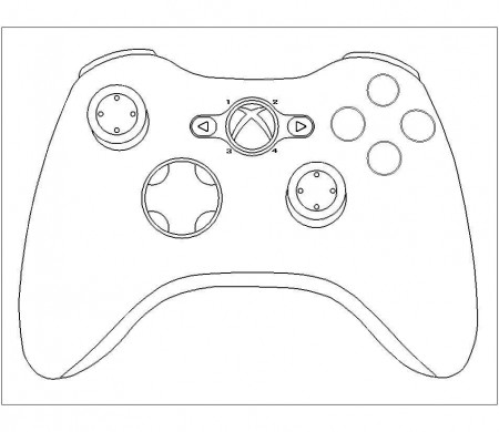 Xbox Coloring Pages