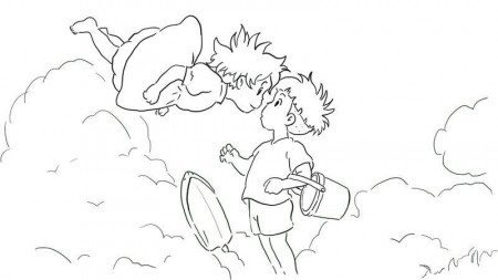Free Ponyo Coloring Pages, Download Free Clip Art, Free Clip Art ...