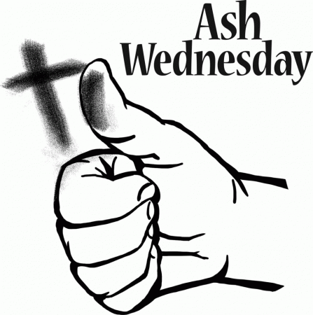 Ash Wednesday Coloring Page