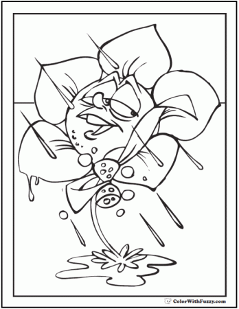 28+ Spring flowers Coloring Page ✨ Spring Digital Downloads