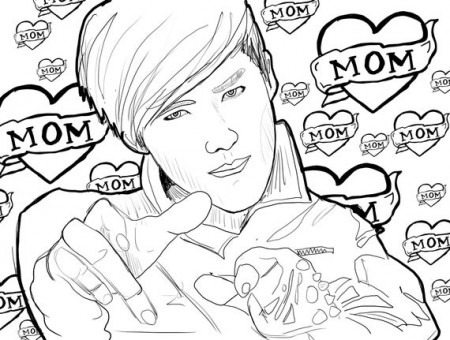 Buy EXO K Coloring Sheets: Digital Download Kpop Coloring Book Online in  India - Etsy