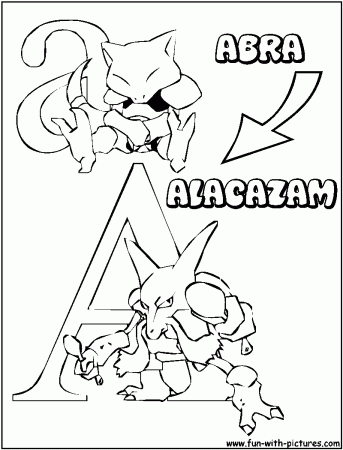 A Abra Alacazam Coloring Page ...