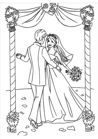 Wedding Coloring Pages