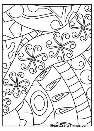 Abstract Coloring Pages | Abstract coloring pages, Coloring pages, Abstract