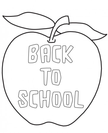 12 Sources for Free Back-to-School Coloring Pages