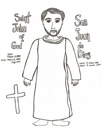 Paper Dali: Saint John of God / San Juan de Dios