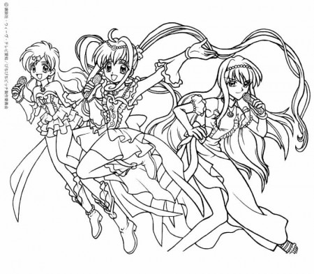Printable coloring pages - Mermaid Melody: Pichi Pichi Pitch #2 ...