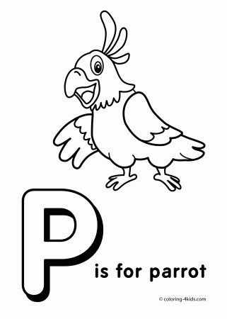 Letter F coloring pages, alphabet coloring pages (F letter words ...