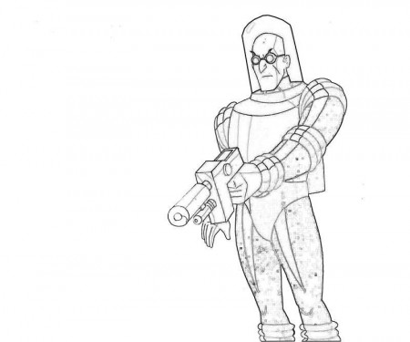 mr freeze coloring pages - High Quality Coloring Pages