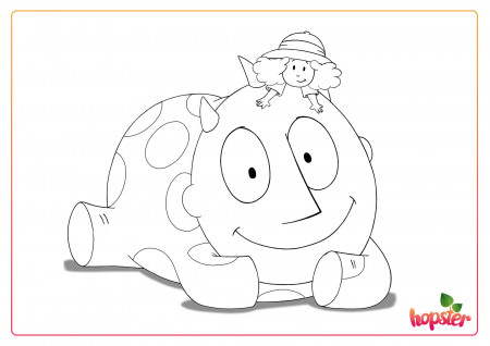 Maggie And The Ferocious Beast Coloring Page