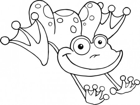16 Free Pictures for: Frog Coloring Pages. Temoon.us