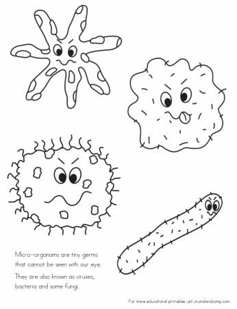 Virus Coloring Pages at GetDrawings | Free download