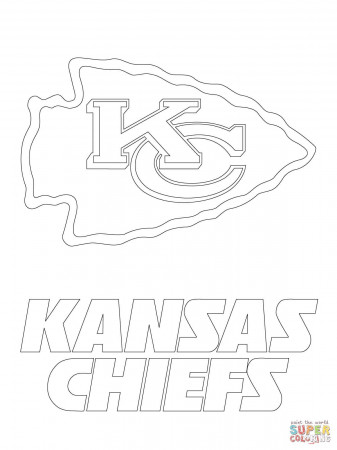 Kansas City Chiefs Logo | Super Coloring | Kansas city ...