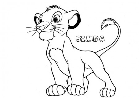 Printable lion coloring pages for kids Coloring page ~ lion king coloring  pages online free printable | Sloan.baebaebox.com
