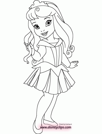 Little princess coloring pages download and print for free | Kleurplaten
