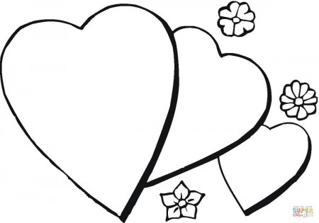 Romantic coloring page | Free Printable Coloring Pages