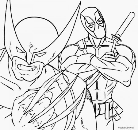 Printable Wolverine Coloring Pages For Kids