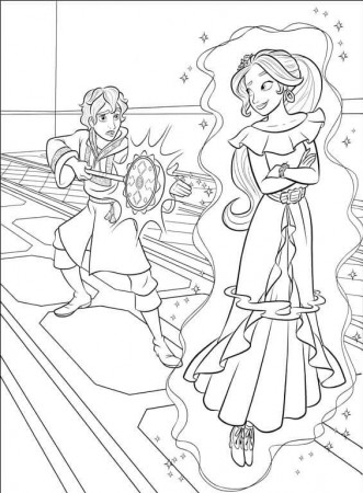 40 Printable Elena Of Avalor Coloring Pages