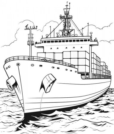 Free Printable Watercraft & Boats Coloring Pages List