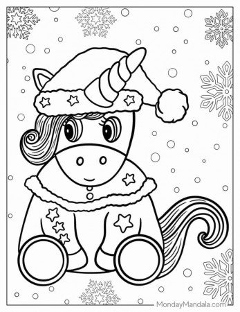 74 Unicorn Coloring Pages (Free PDF ...