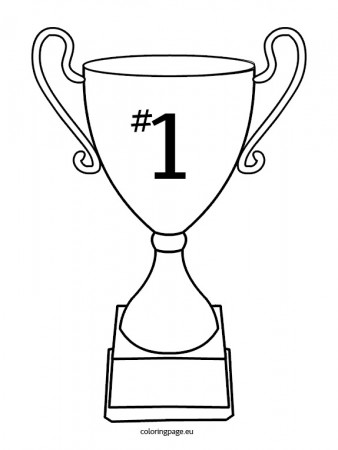 Trophy Coloring Page - GetColoringPages.com
