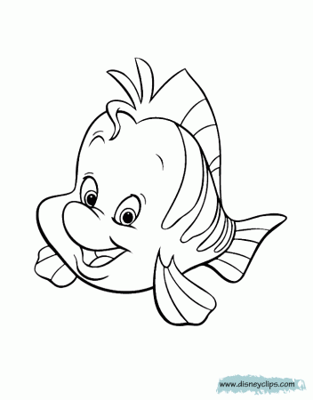 The Little Mermaid Coloring Pages