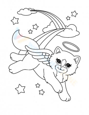 Flying Cat Worksheet