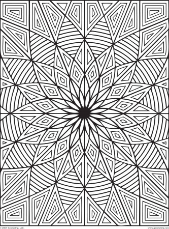 Geometrip.com - Free Geometric Coloring Designs - Rectangles