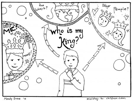 Following Jesus Coloring Pages | PDF Sunday School Works | Coloring Pages  for Sunday School |
