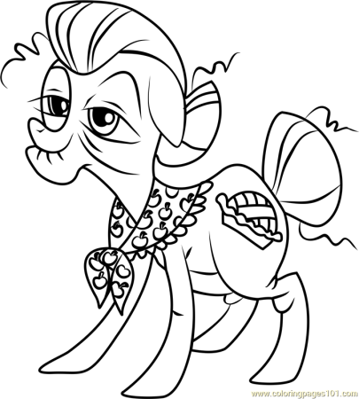 Granny Smith Coloring Page - Free My Little Pony - Friendship Is ...