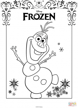 Coloring pages ideas : New Coloring Pages Olaf From Frozen Page ...