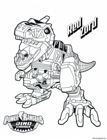 Power Rangers Dino Coloring Pages - Dinosaur Coloring Pages