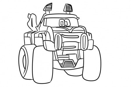 Batwheels Coloring Pages