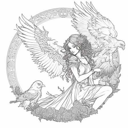 AI Midjourney Prompt for Coloring Pages ...