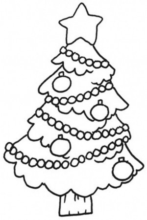 Christmas Trees Coloring Pages - Free Coloring Pages For KidsFree 