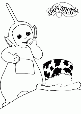 Coloring Page - Teletubbies coloring pages 23