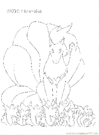 cute flower coloring pages page