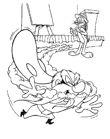 Coloring Page - Bugs bunny coloring pages 8