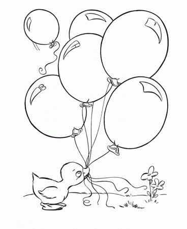 BlueBonkers: Printable Easter Ducks Coloring Page Sheets - 3 