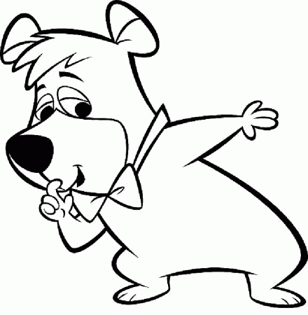 Yogi Bear Coloring Pages 8 | Free Printable Coloring Pages 