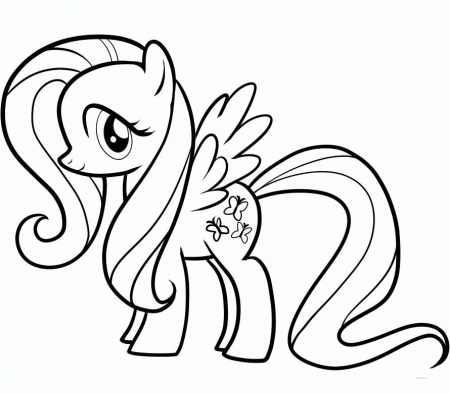 Kids Under 7: My Little Pony Coloring Pages