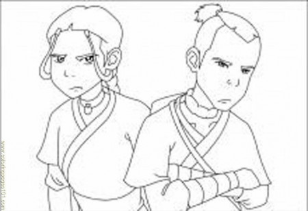 Coloring Pages Avatar 40 M (Cartoons > Avatar the last airbender 