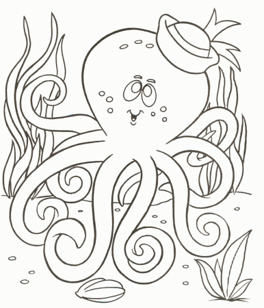 oaktopus Colouring Pages (page 2)