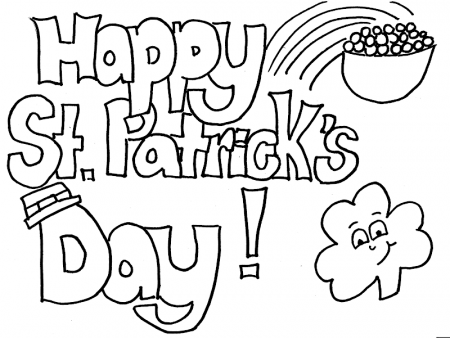 Printable St Patrick's Day Coloring Pages | Top Coloring Pages