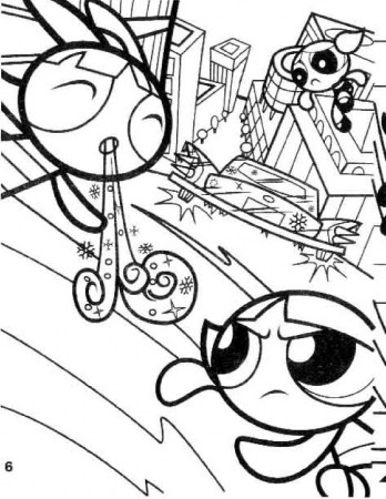 Power Puff Girls Coloring Pages (5 of 59)